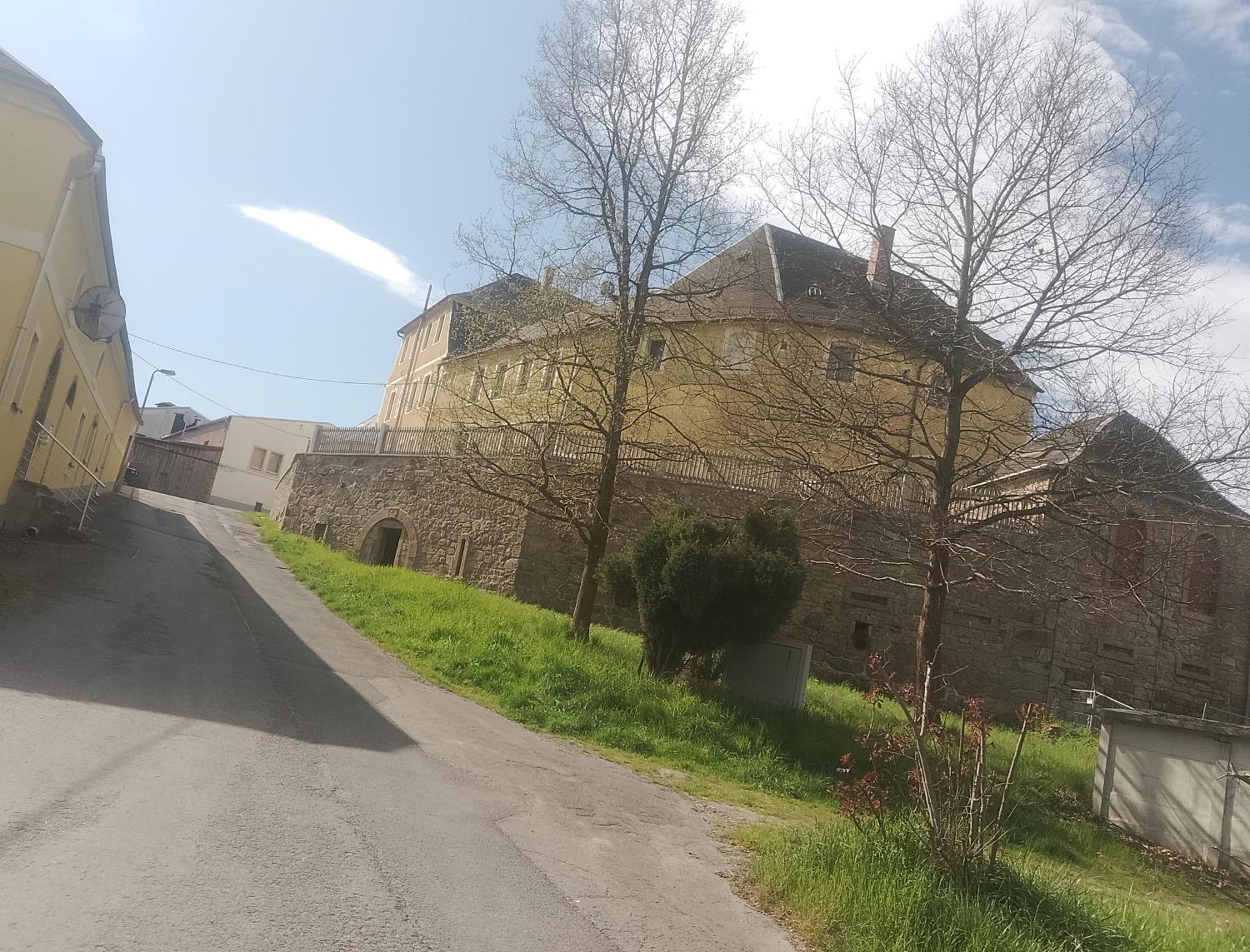 Ferienwohnung Im Rittergut Plohn 300 Meter Zum Freizeitpark Lengenfeld  Eksteriør billede